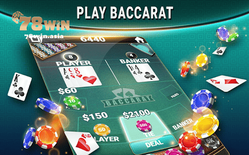 Game bài baccarat 78win có hệ thống cửa cược phong phú